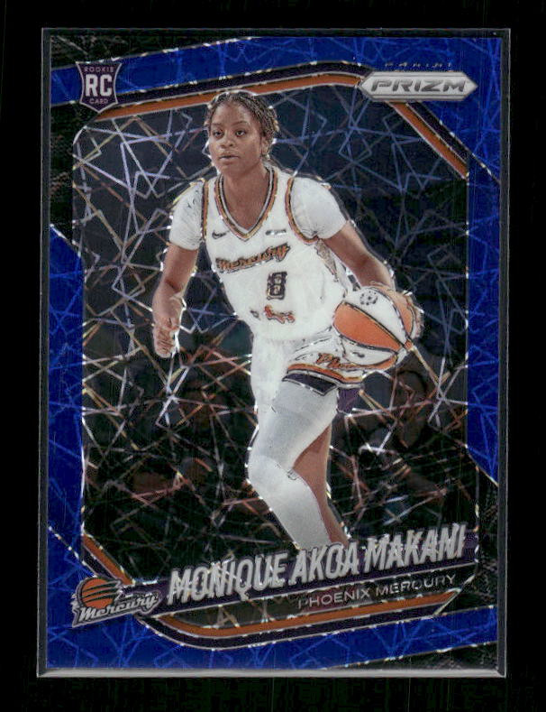Monique Akoa Makani - 2025 Prizm WNBA - Blue Velocity - Rookie