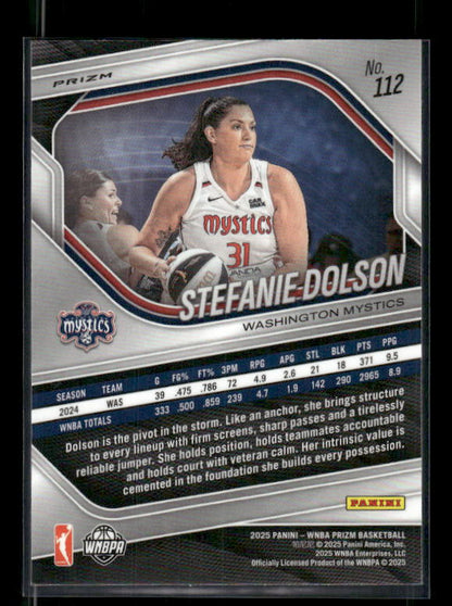 Stefanie Dolson - 2025 Prizm WNBA - Ice Prizm