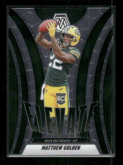 Matthew Golden - 2025 Mosaic Football - Elevate - Rookie