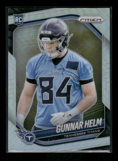 Gunnar Helm - 2025 Prizm Football - Silver Prizm - Rookie