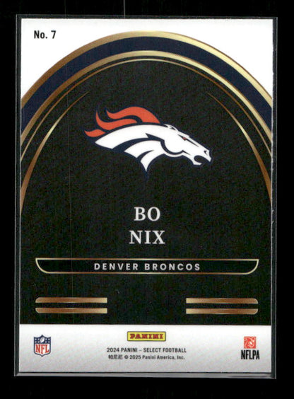 Bo Nix - 2024 Select Football - Future - Rookie