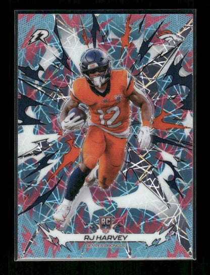 RJ Harvey - 2025 Resurgence Football - Sky Blue and Pink Shock - Rookie