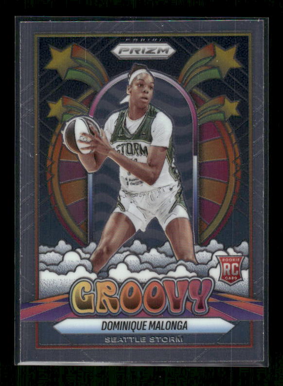 Dominique Malonga - 2025 Prizm WNBA - Groovy - Rookie