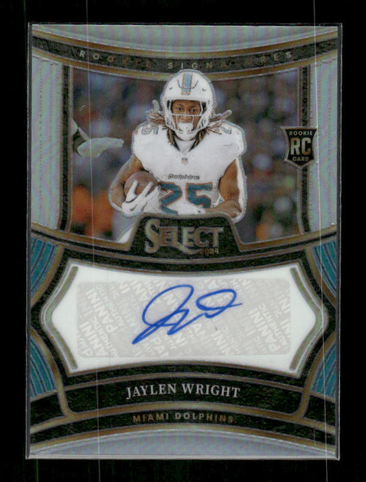 Jaylen Wright - 2024 Select Football - Rookie Signatures /399 Auto