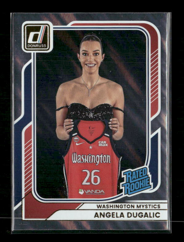 Angela Dugalic - 2026 Donruss WNBA - Lava - Rated Rookie