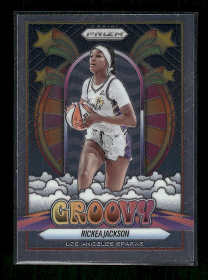 Rickea Jackson - 2025 Prizm WNBA - Groovy