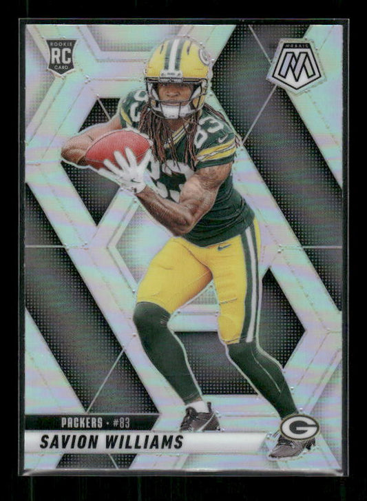 Savion Williams - 2025 Mosaic Football - Silver Prizm - Rookie