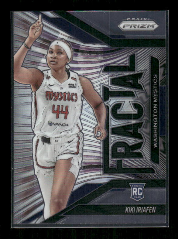 Kiki Iriafen - 2025 Prizm WNBA - Fractal - Rookie