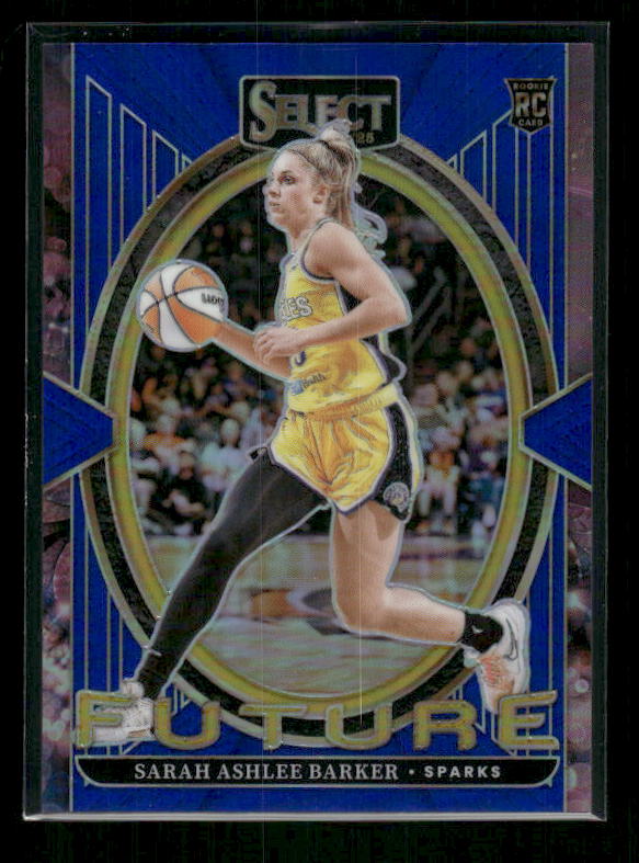 Sarah Ashlee Barker - 2025 Select WNBA - Future Blue Prizm /49 - Rookie