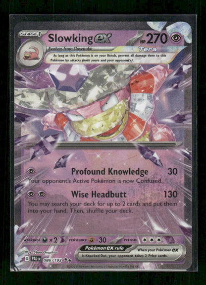 Slowking ex 2023 Scarlet & Violet: Paldea Evolved #86/193 Double Rare