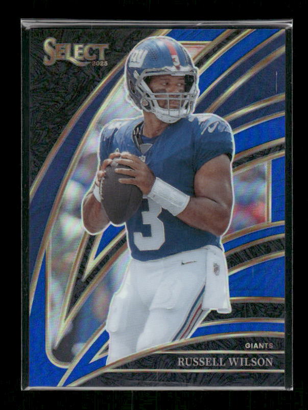 Russell Wilson - 2025 Select Football - Club Level Blue Prizm /99