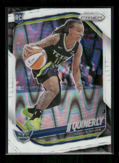 JJ Quinerly - 2025 Prizm WNBA - White Seismic - Rookie