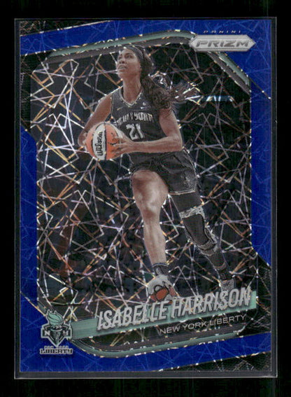 Isabelle Harrison - 2025 Prizm WNBA - Blue Velocity