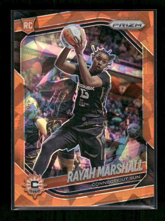 Rayah Marshall - 2025 Prizm WNBA - Orange Ice Prizm - Rookie