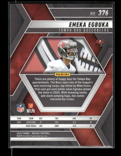 Emeka Egbuka - 2025 Mosaic Football - Rookie
