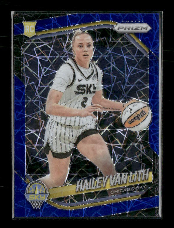 Hailey Van Lith - 2025 Prizm WNBA - Blue Velocity - Rookie
