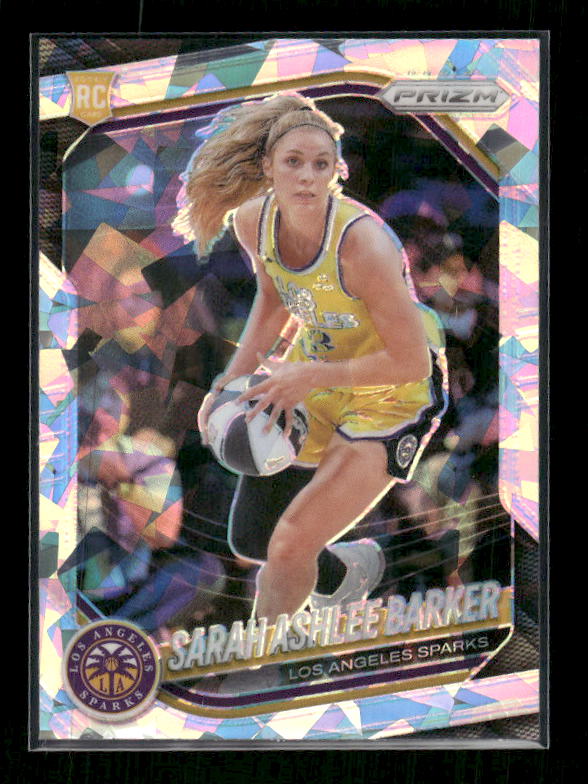 Sarah Ashlee Barker - 2025 Prizm WNBA - Ice Prizm - Rookie