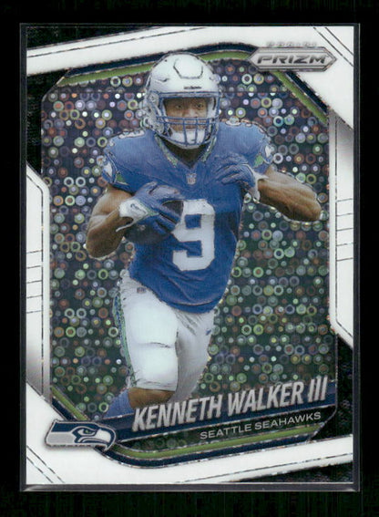 Kenneth Walker III - 2025 Prizm Football - White Disco
