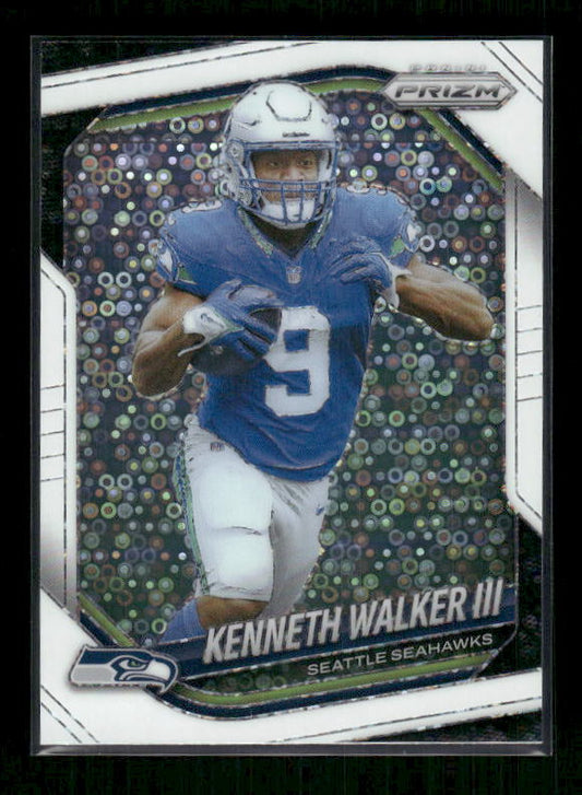 Kenneth Walker III - 2025 Prizm Football - White Disco