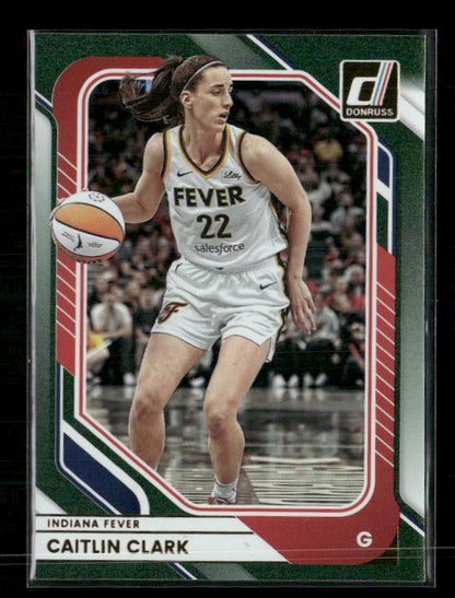 Caitlin Clark - 2026 Donruss WNBA - Green Shimmer