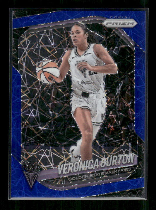 Veronica Burton - 2025 Prizm WNBA - Blue Velocity