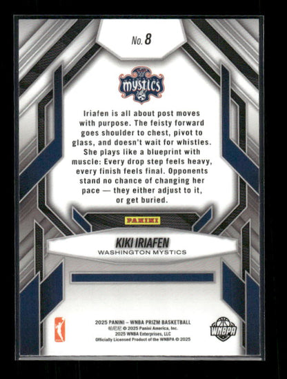 Kiki Iriafen - 2025 Prizm WNBA - Fearless - Rookie