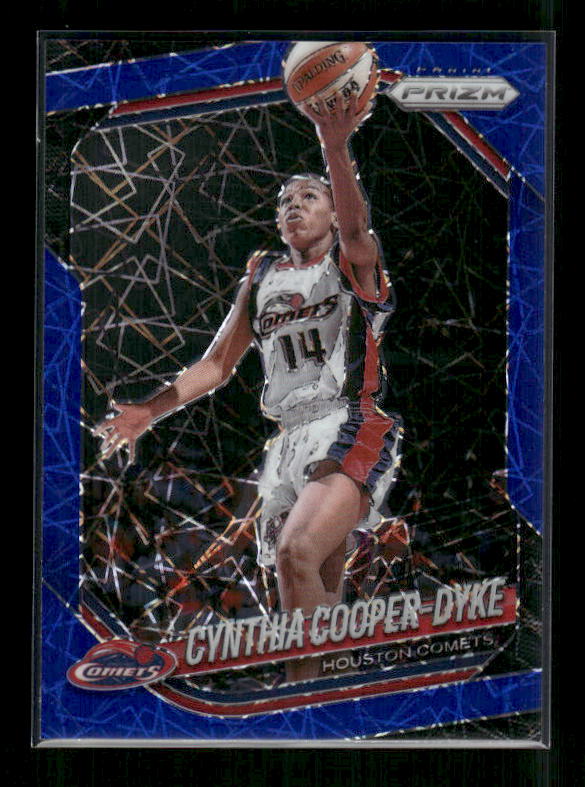 Cynthia Cooper Dyke - 2025 Prizm WNBA - Blue Velocity