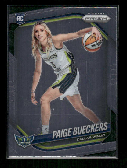 Paige Bueckers - 2025 Prizm WNBA - Rookie Variation (Scratch on card)