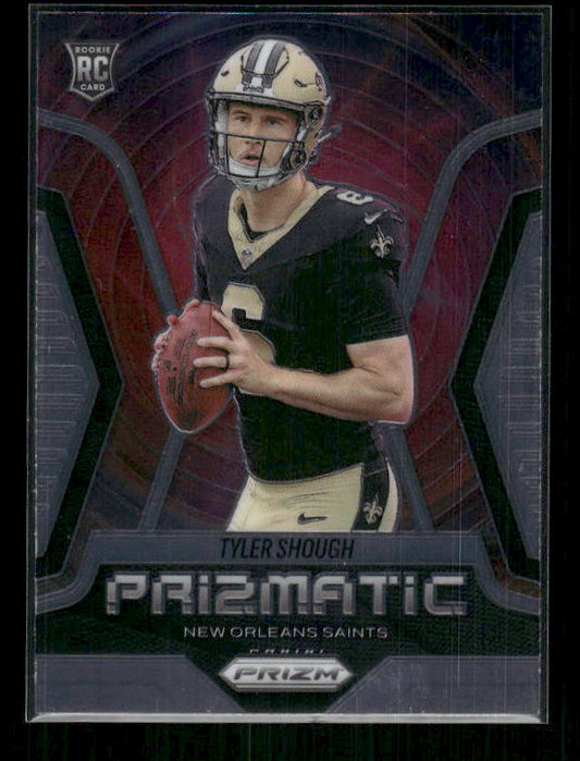 Tyler Shough - 2025 Prizm Football - Prizmatic - Rookie