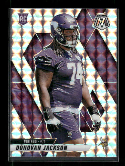 Donovan Jackson - 2025 Mosaic Football - Mosaic Prizm - Rookie