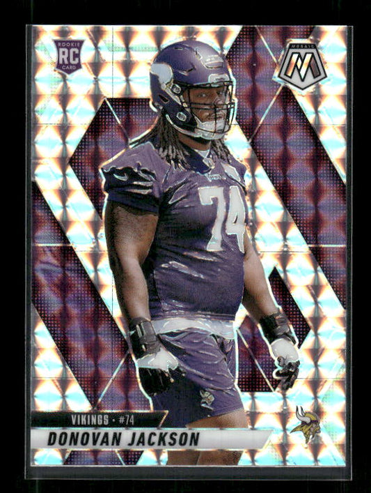 Donovan Jackson - 2025 Mosaic Football - Mosaic Prizm - Rookie
