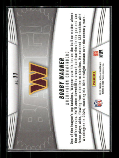 Bobby Wagner - 2025 Mosaic Football - Mosaic Prizm BANG