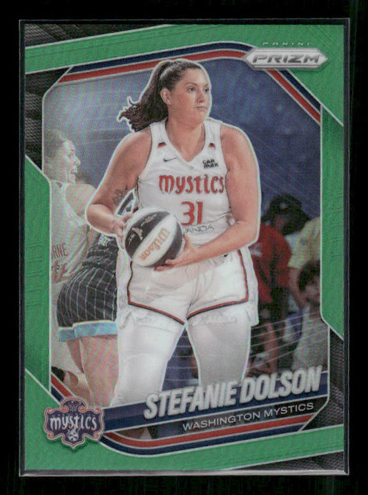 Stefanie Dolson - 2025 Prizm WNBA - Green Prizm