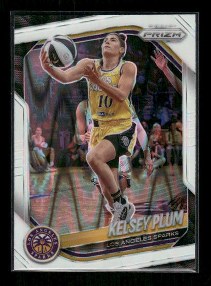Kelsey Plum - 2025 Prizm WNBA - White Seismic