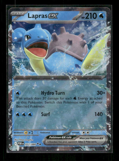 Lapras ex 2026 Mega Evolution: Perfect Order #22/88 Double Rare