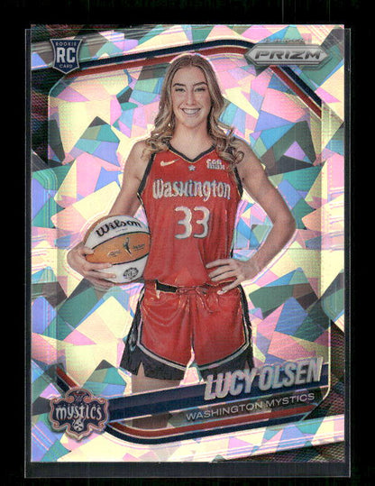 Lucy Olsen - 2025 Prizm WNBA - Ice Prizm - Rookie Variation