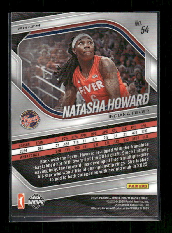 Natasha Howard - 2025 Prizm WNBA - Cracked Ice