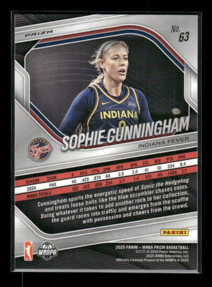 Sophie Cunningham - 2025 Prizm WNBA - White Seismic