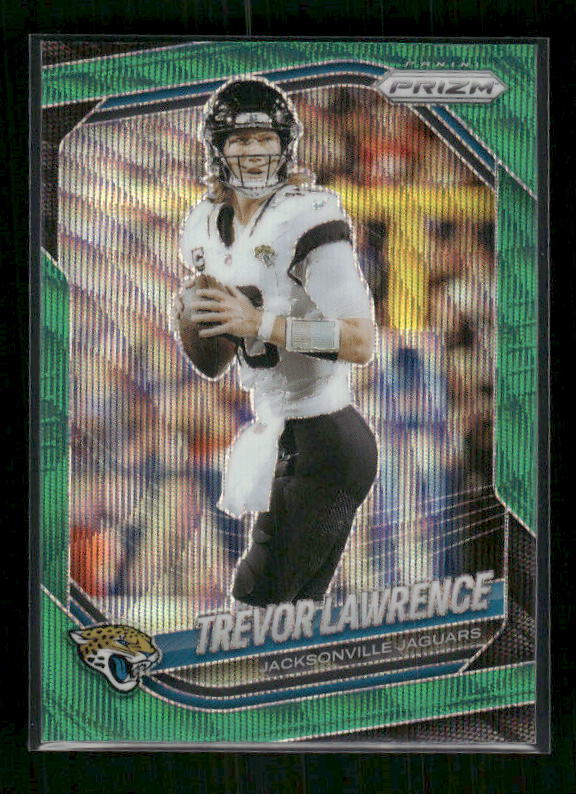 Trevor Lawrence - 2025 Prizm Football - Green Wave