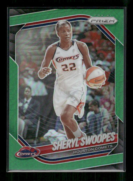 Sheryl Swoopes - 2025 Prizm WNBA - Green Prizm