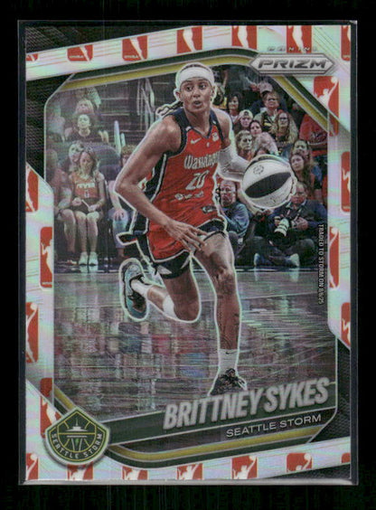 Brittney Sykes - 2025 Prizm WNBA - WNBA Logo Prizm
