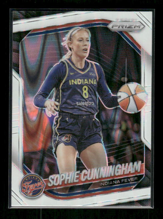 Sophie Cunningham - 2025 Prizm WNBA - White Seismic
