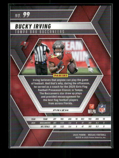 Bucky Irving - 2025 Mosaic Football - Genesis SSP