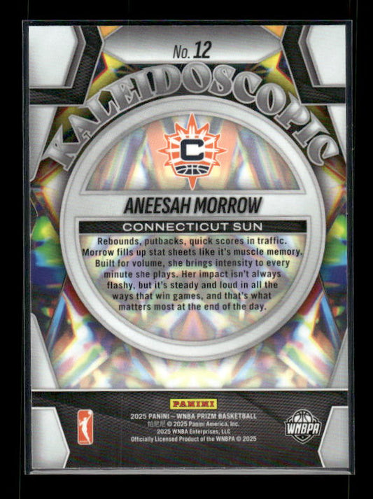 Aneesah Morrow - 2025 Prizm WNBA - Kaleidoscopic - Rookie