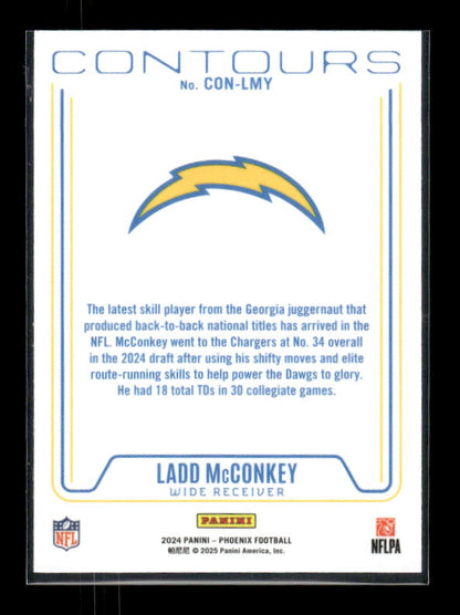 Ladd McConkey - 2024 Phoenix Football - Contours - Rookie