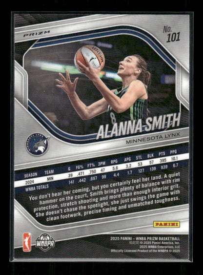 Alanna Smith - 2025 Prizm WNBA - WNBA Logo Prizm