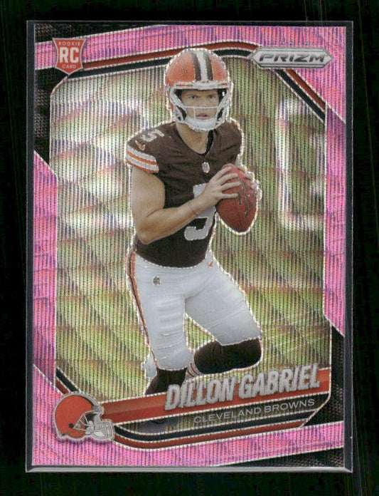 Dillon Gabriel - 2025 Prizm Football - Pink Wave - Rookie