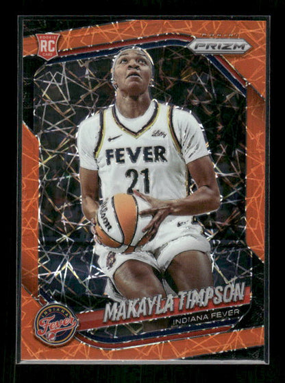 Makayla Timpson - 2025 Prizm WNBA - Orange Velocity - Rookie