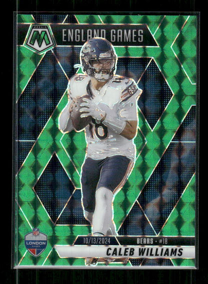 Caleb Williams - 2025 Mosaic Football - England Games Green Mosaic