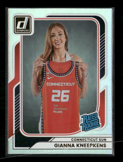 Gianna Kneepkens - 2026 Donruss WNBA - Holo - Rated Rookie